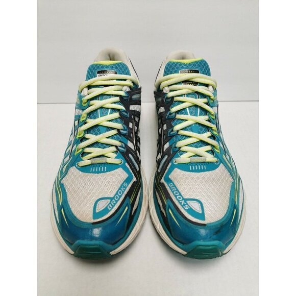 Brooks Transcend Running Shoes Aqua / White Size 10 Ultimate Ride Cushion - Picture 3 of 7